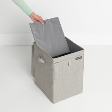 Portabiancheria impilabile Brabantia 35 L - grigio chiaro - Brabantia