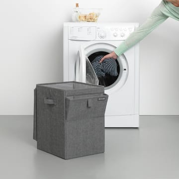 Portabiancheria impilabile Brabantia 35 L - grigio scuro - Brabantia