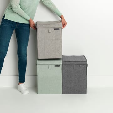 Portabiancheria impilabile Brabantia 35 L - grigio scuro - Brabantia