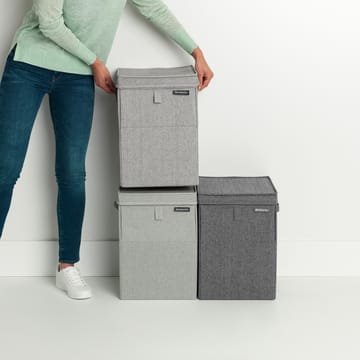 Portabiancheria impilabile Brabantia 35 L - verde - Brabantia