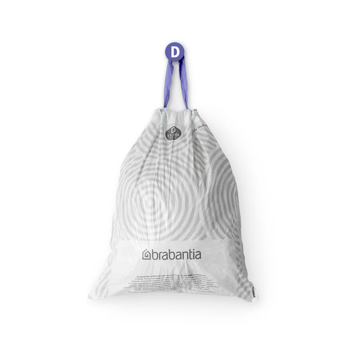 Sacchetti per la spazzatura Brabantia PerfectFit bin bags, confezione da 120, Modello d. 15-20 l Brabantia