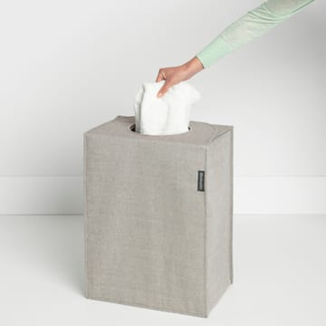 Sacco portabiancheria in tessuto rettangolare Brabantia 55 litri - grigio chiaro - Brabantia