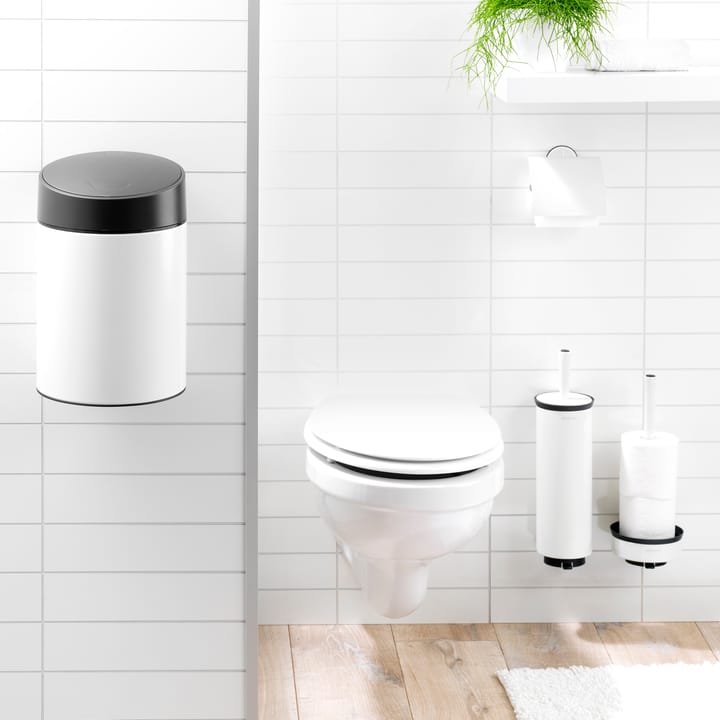 Scopino per WC con montaggio a parete Profile, pure white Brabantia