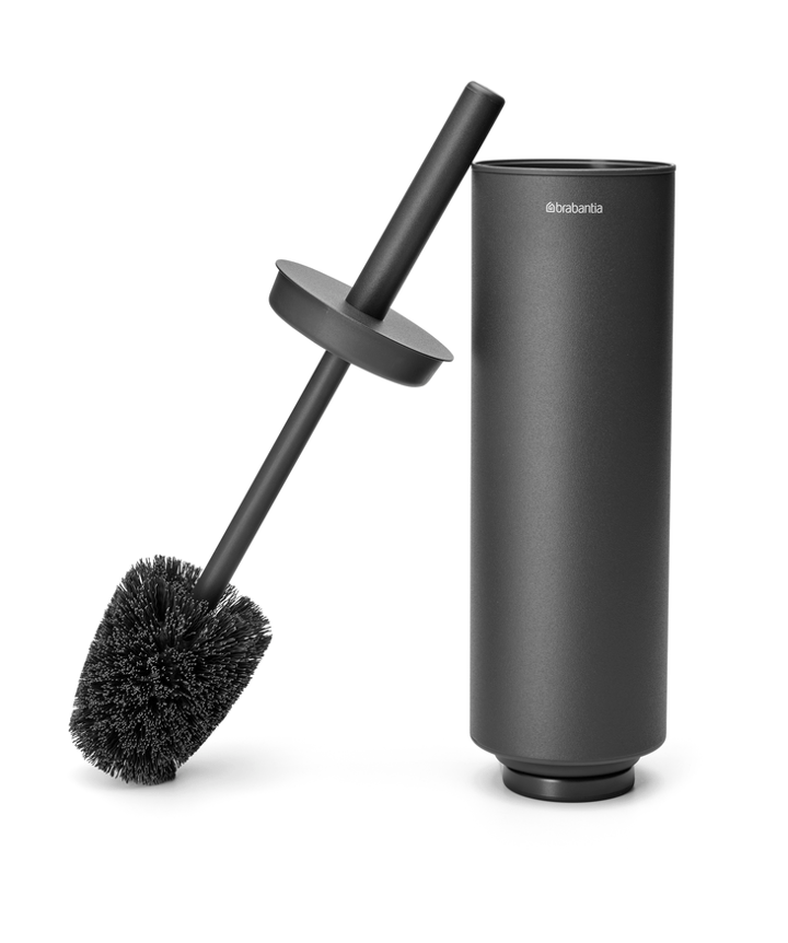 Scopino per WC con supporto MindSet, Mineral Infinite Grey Brabantia