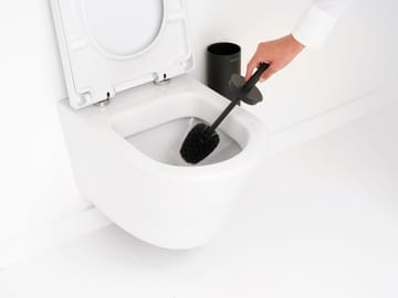 Scopino per WC con supporto MindSet - Mineral Infinite Grey - Brabantia