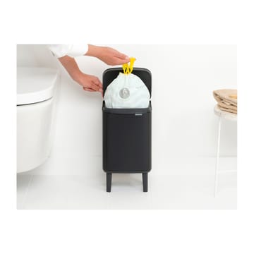 Secchio dell'immondizia Bo alto 4 L - Nero opaco - Brabantia