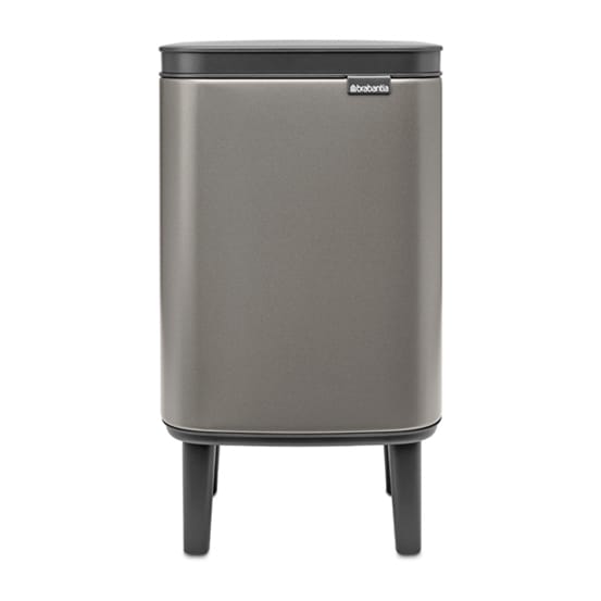 Secchio dell'immondizia Bo alto 4 L - Platinum - Brabantia