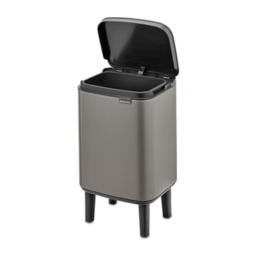 Secchio dell'immondizia Bo alto 4 L - Platinum - Brabantia