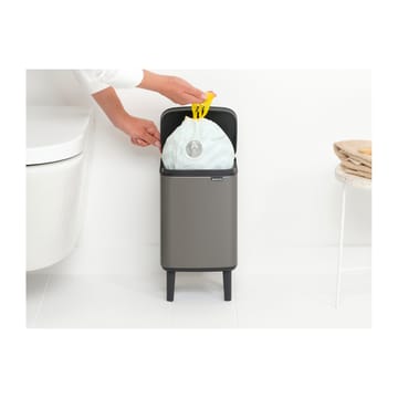 Secchio dell'immondizia Bo alto 4 L - Platinum - Brabantia