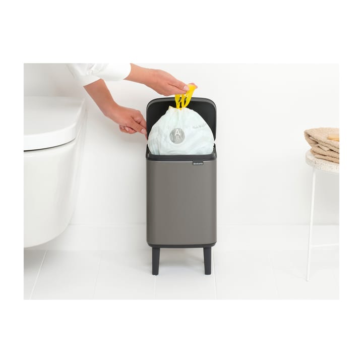 Secchio dell'immondizia Bo alto 4 L, Platinum Brabantia