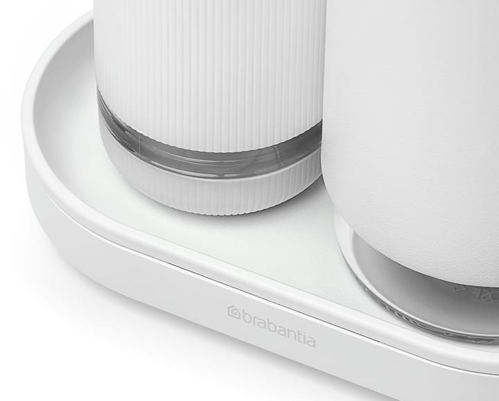 Set di dispenser per sapone/detersivo SinkStyle, Mineral fresh white Brabantia