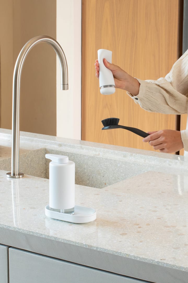 Set di dispenser per sapone/detersivo SinkStyle, Mineral fresh white Brabantia