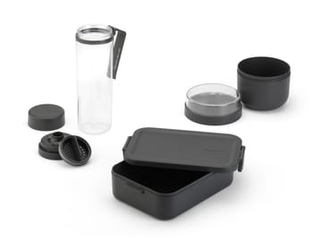 Set per la colazione e il pranzo Make & Take, 3 pezzi - Grigio scuro - Brabantia