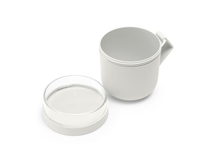 Tazza da zuppa Make & Take da 0,6 L, Grigio chiaro Brabantia