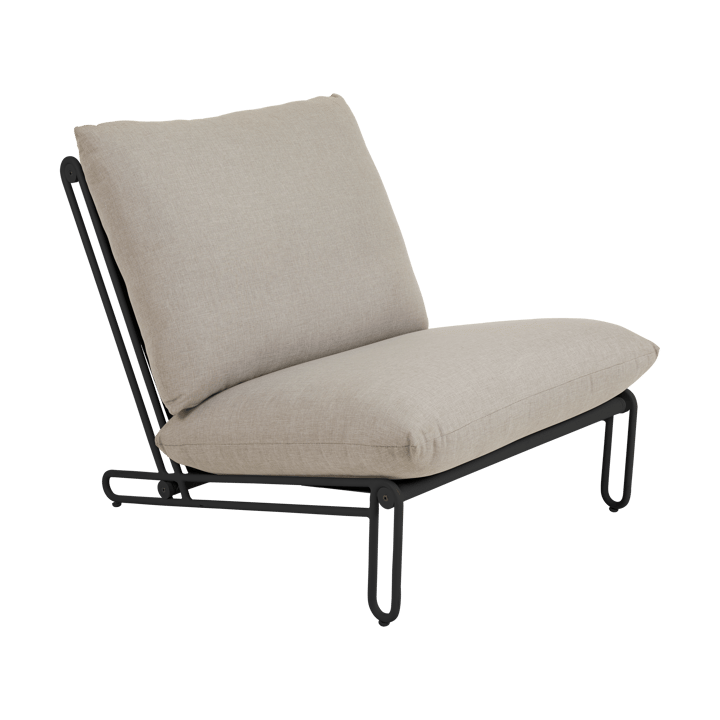 Poltrona lounge Blixt, Nero-clay beige Brafab