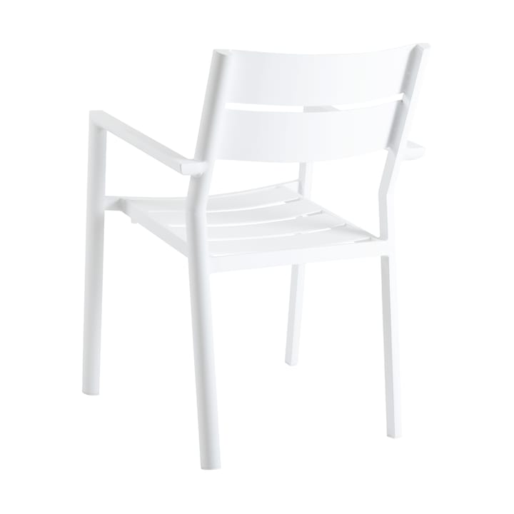 Sedia con braccioli Delia, Bianco Brafab