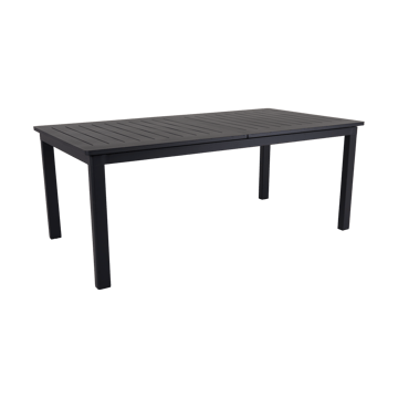 Tavolo da pranzo allungabile Lomma - Nero 194-312 cm - Brafab