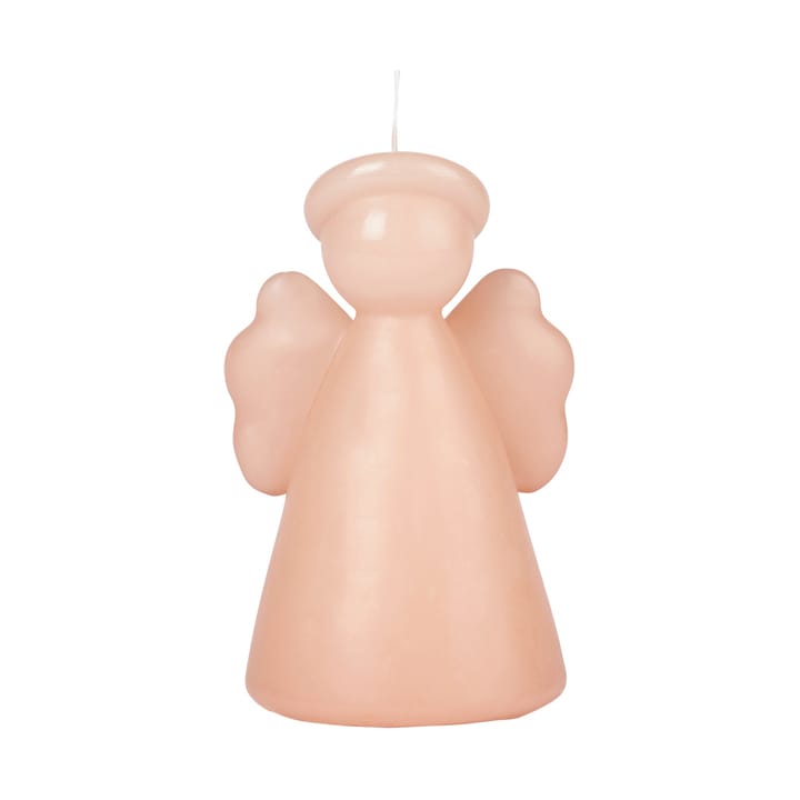 Candela a forma di angelo 14 cm - Dusty peach rose - Broste Copenhagen