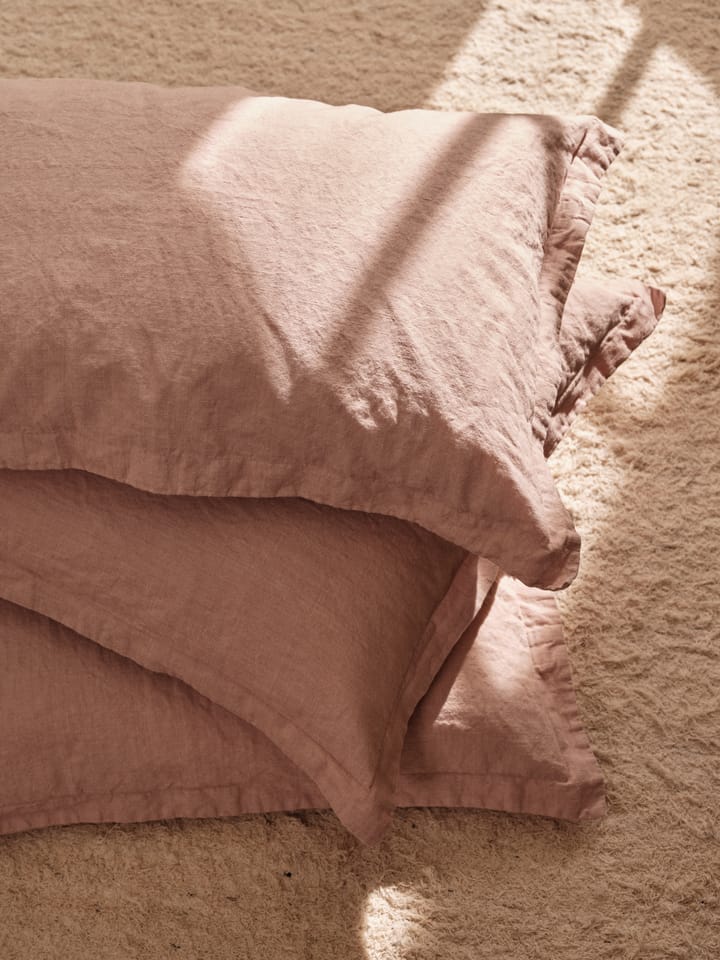 Fodera per cuscino Linn 50x50 cm, Mauve pink Broste Copenhagen