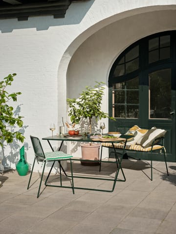 Panca Eden con bracciolo - Forest green - Broste Copenhagen