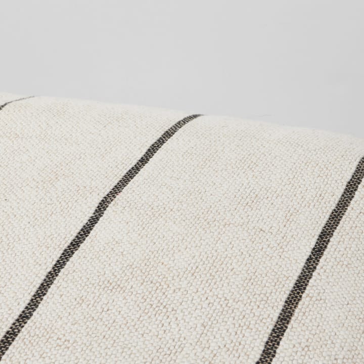 Pouf Sigrid 50x50 cm, Light beige-black Broste Copenhagen