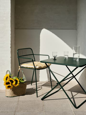 Sedia con braccioli Eden - Forest green - Broste Copenhagen