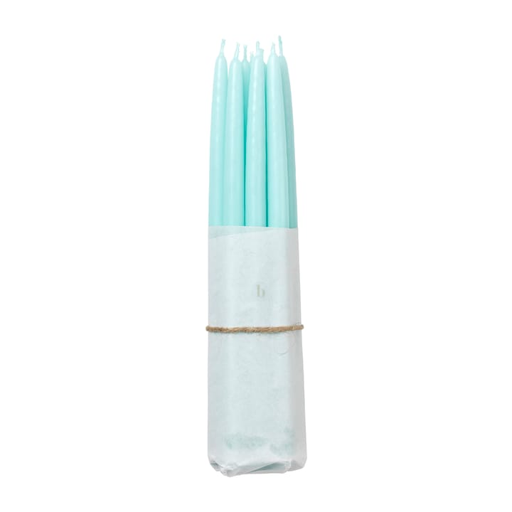 Set da 10 candele antiche Broste Copenhagen - Mint green - Broste Copenhagen