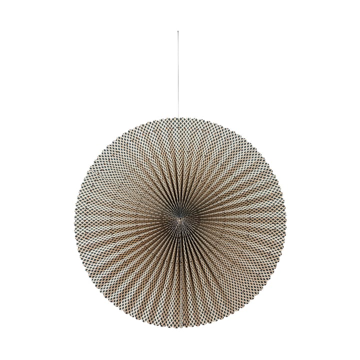 Stella dell'Avvento Rosette L Ø60 cm - Deep forest-natural - Broste Copenhagen