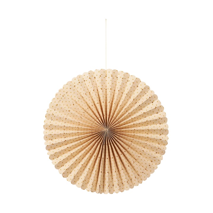 Stella dell'Avvento Rosette M Ø43 cm - Natural-harvest gold - Broste Copenhagen