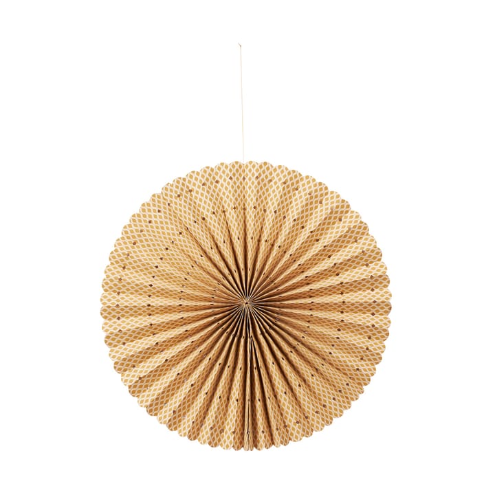 Stella dell'Avvento Rosette M - Natural-harvest gold - Broste Copenhagen