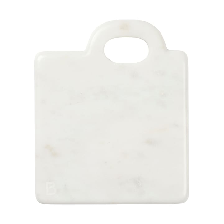 Tagliere Olina 14x17 cm - White marble - Broste Copenhagen