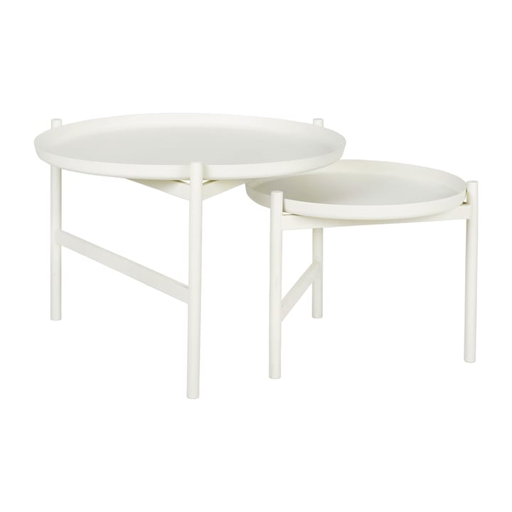 Tavolino Turner Ø 70 cm, Bianco Broste Copenhagen