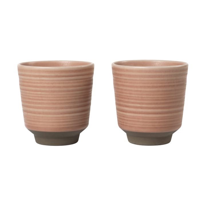 Tazza Miko 15 cl confezione da 2 - Dusty pink - Broste Copenhagen