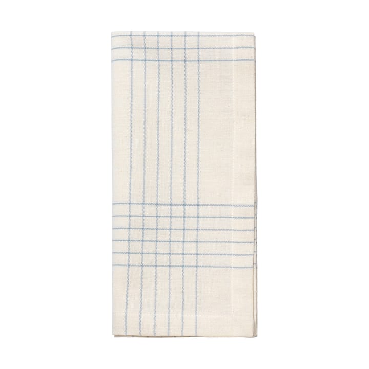 Tovagliolo di stoffa Alice 45x45 cm, Dusty blue-natural Broste Copenhagen