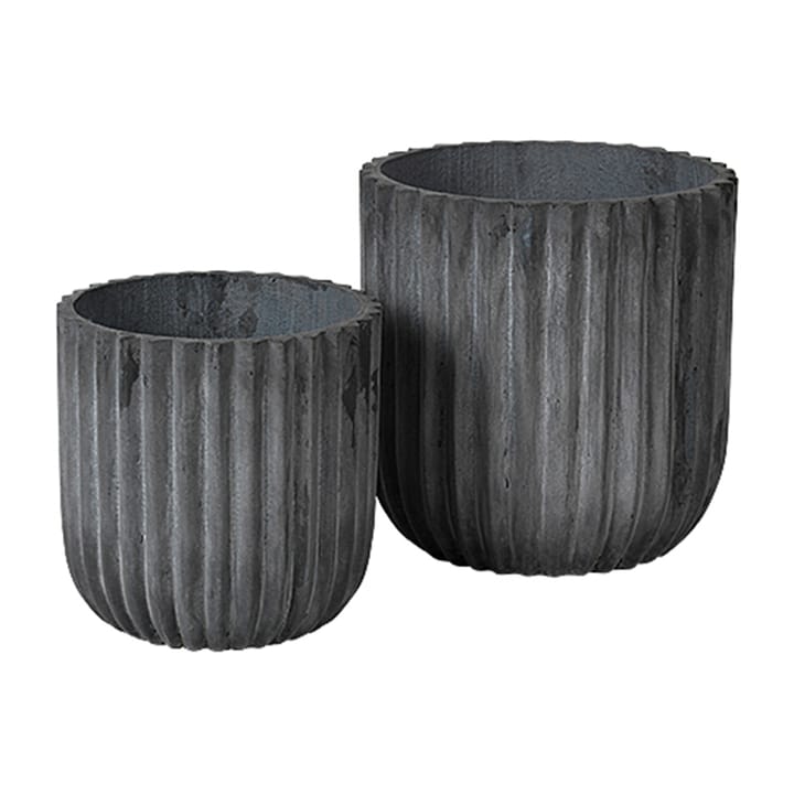 Vaso Fiber confezione da 2 - Charcoal - Broste Copenhagen