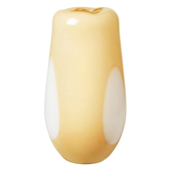 Vaso in vetro Ada Dot 37 cm - golden fleece yellow - Broste Copenhagen