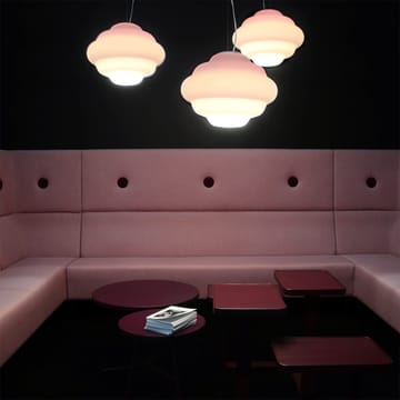 Lampadario Cloud - bianco, vetro opalino con filtri colorati - Bsweden