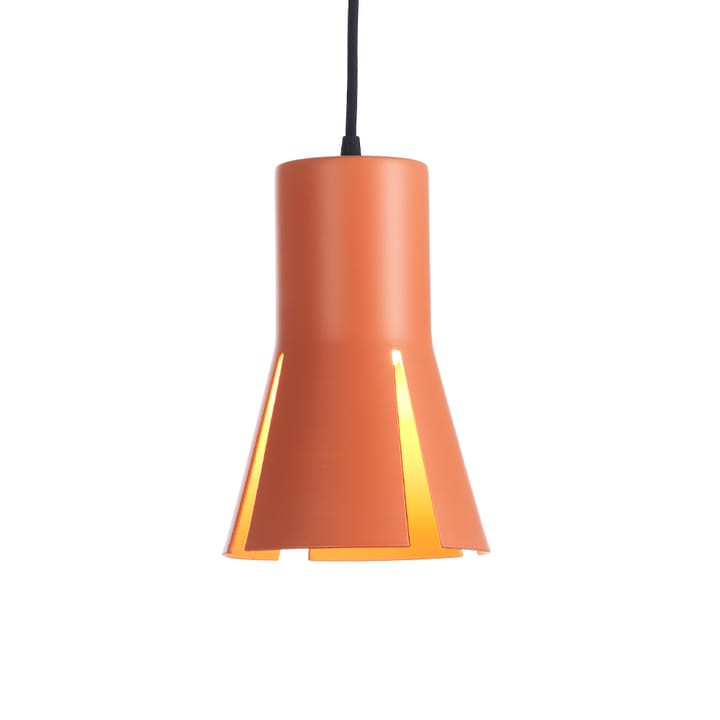 Lampadario Split 17 - arancione opaco, cavo tessile nero - Bsweden