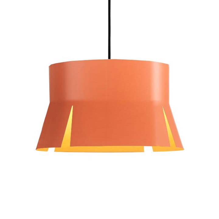 Lampadario Split 40 - arancione opaco, cavo tessile nero - Bsweden