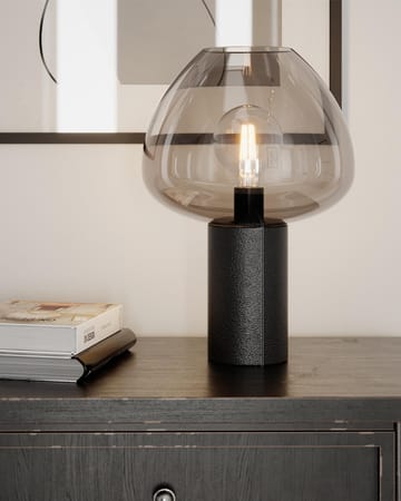 Lampada da tavolo Cozy 41,5 cm - Nero-grigio - By Rydéns