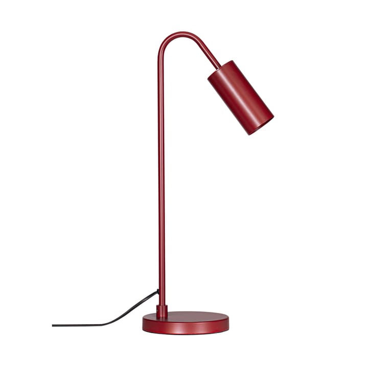 Lampada da tavolo Curve 51 cm - Rosso scuro - By Rydéns