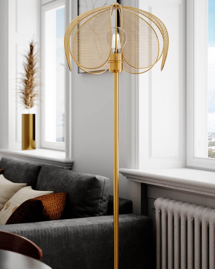 Lampada da terra Daisy 150 cm, Oro opaco By Rydéns