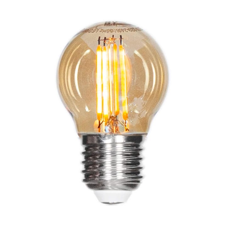 Lampadina a filamento LED dimmerabile sfera E27 4W - 'Ambra Ø4,5 cm' - By Rydéns