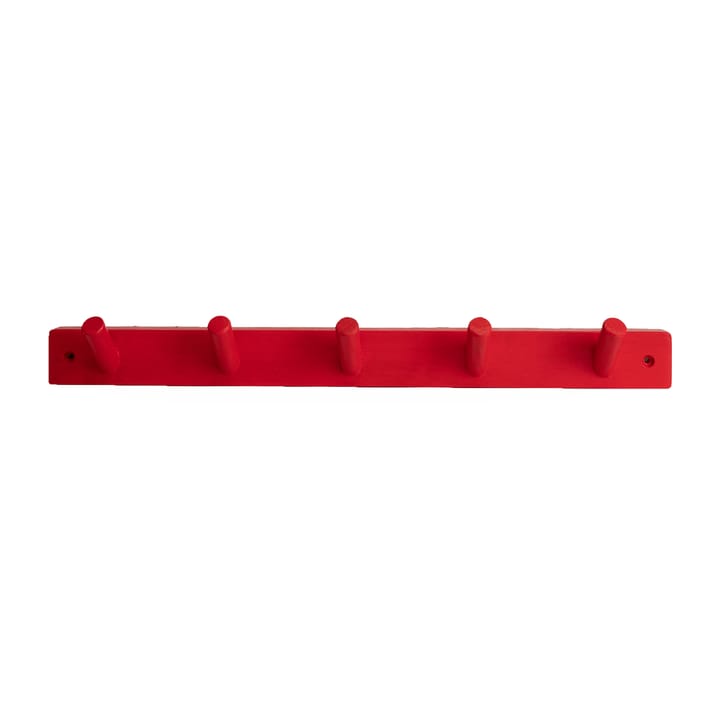 Appendiabiti con 5 ganci Else - Rosso - Byon