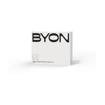 Bicchiere alto Opacity 43 cl confezione da 2 - Chiaro - Byon