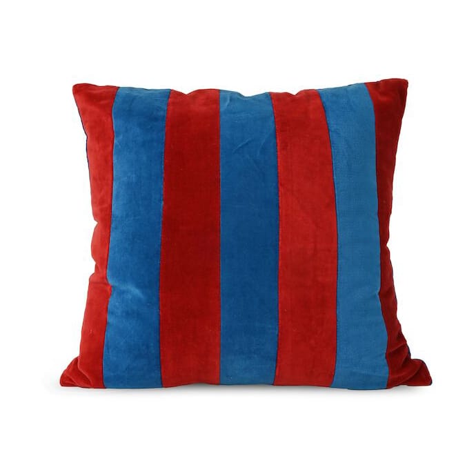 Cuscino Pathi M 45x45 cm - Blu-rosso - Byon