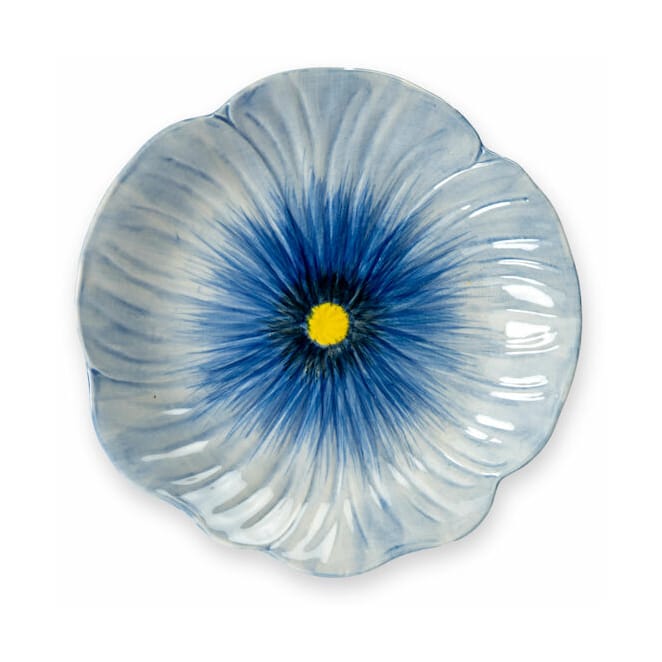 Piattino Poppy 20.5x21 cm, Blu Byon