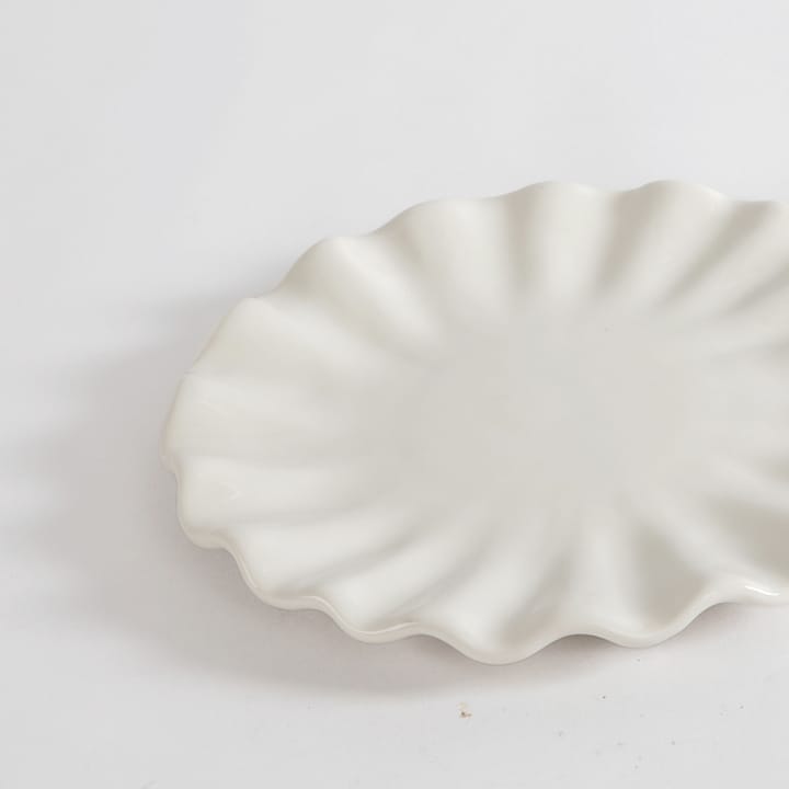 Piattino Shelley, Ø 16 cm, Bianco Byon