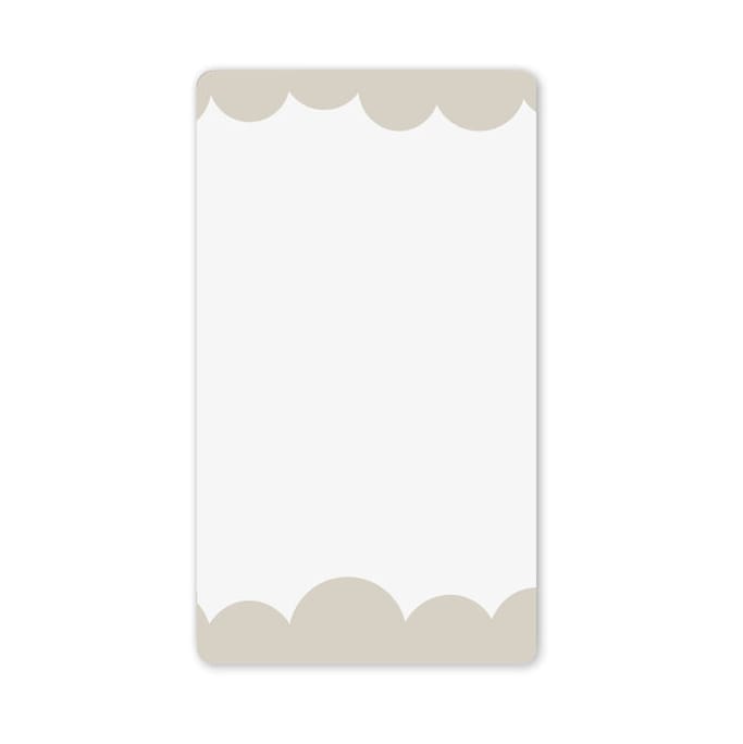 Specchio Bubbly S 40x70 cm - Beige - Byon