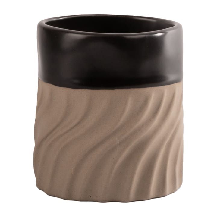 Tazza Swirl, 24 cl - Nero, beige - Byon